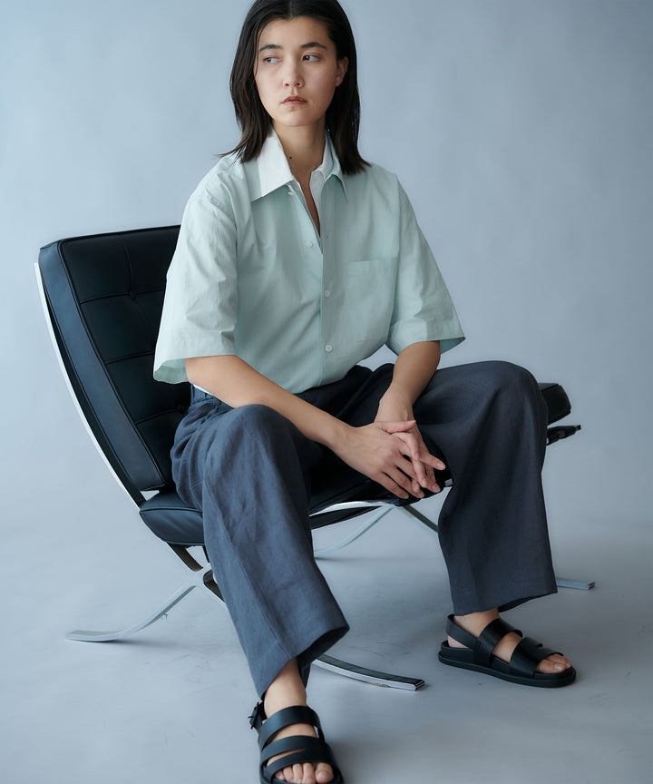 リネンワイドパンツ