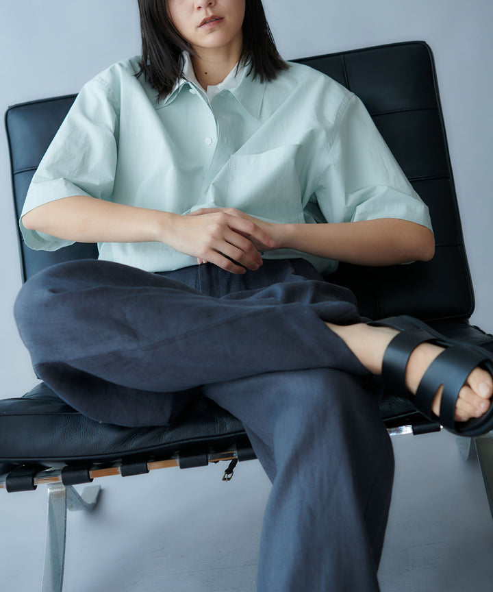 リネンワイドパンツ