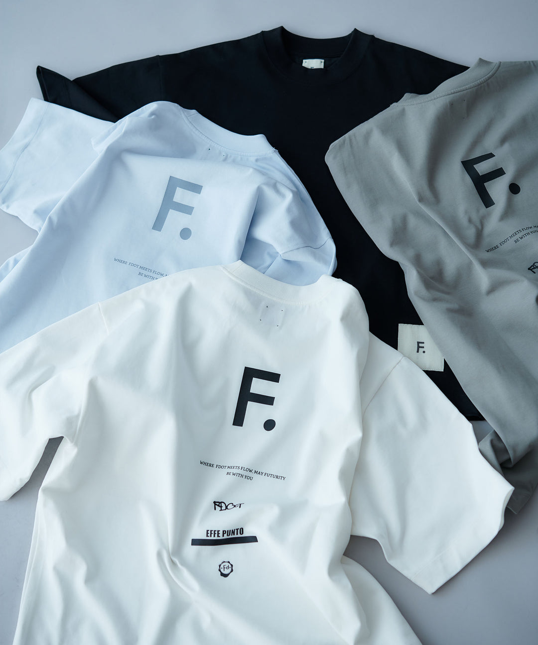 ハイゲージ天竺ロゴTシャツ