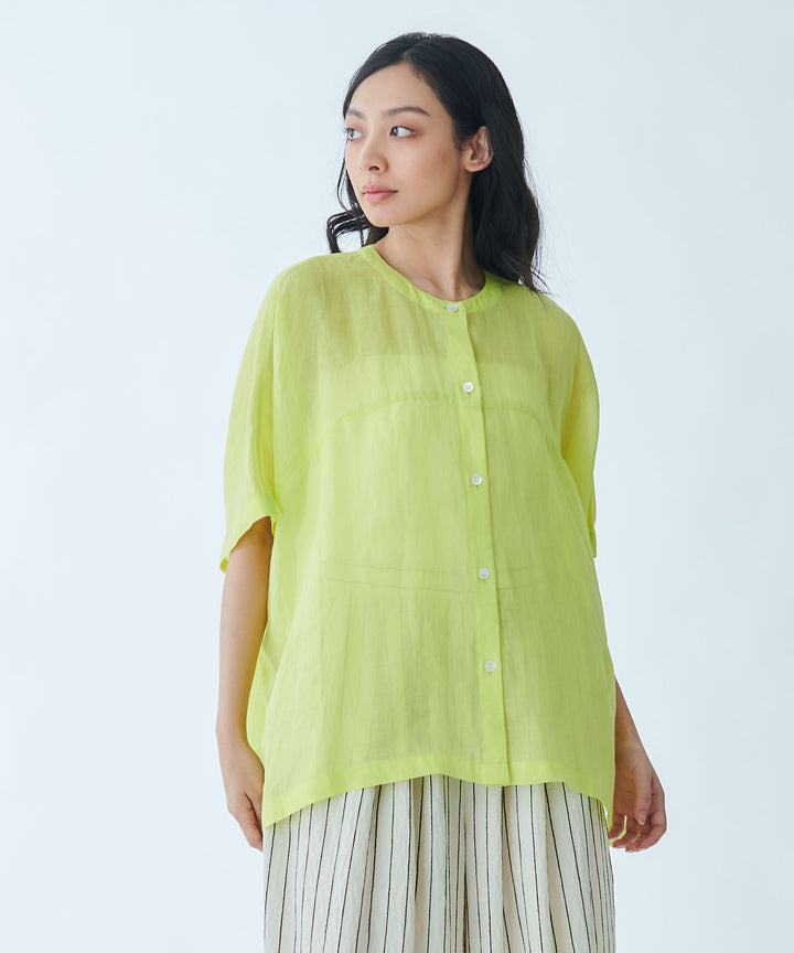 Box Silhouette Sheer Shirt