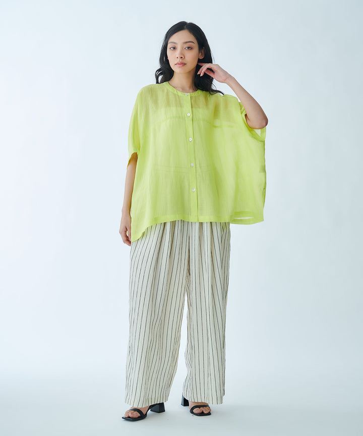 Tuck Gather Wide Pants