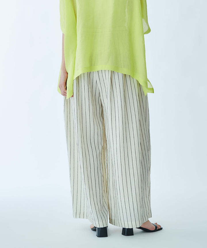 Tuck Gather Wide Pants