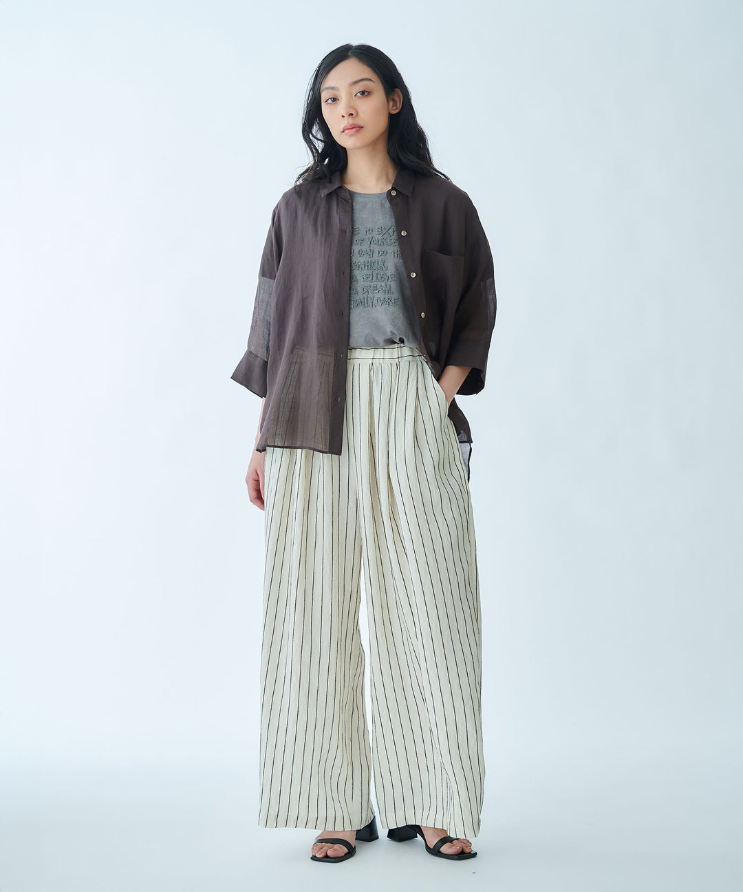 ラミーシアーオーバーサイズシャツ