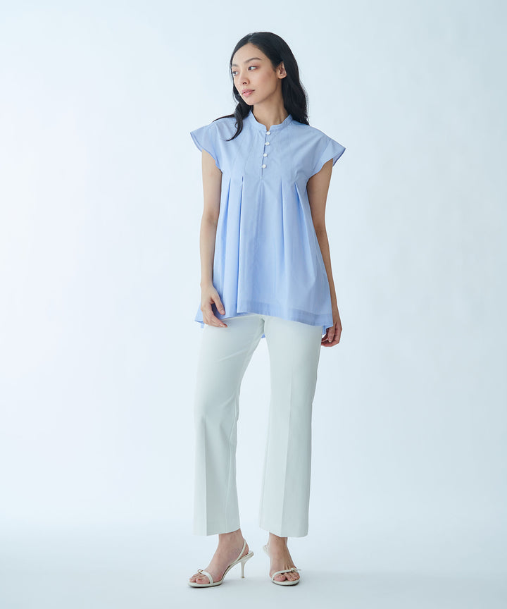 Tuck Frill Blouse