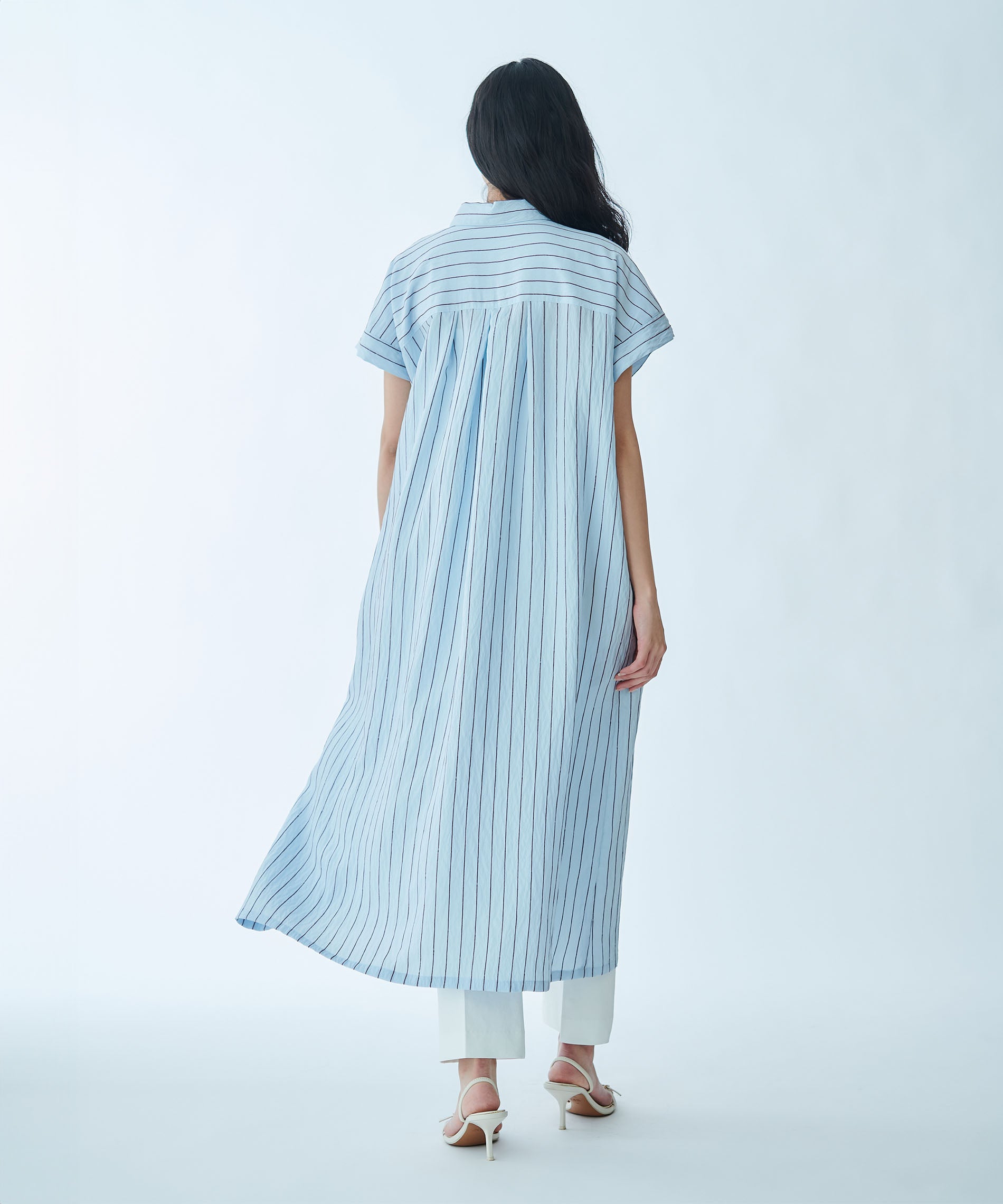 2WAYストライプシャツワンピース – FACE SANS FARD