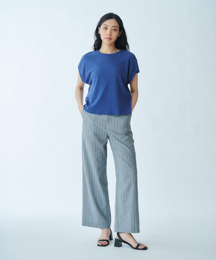 Cropped Crew Neck T-shirt