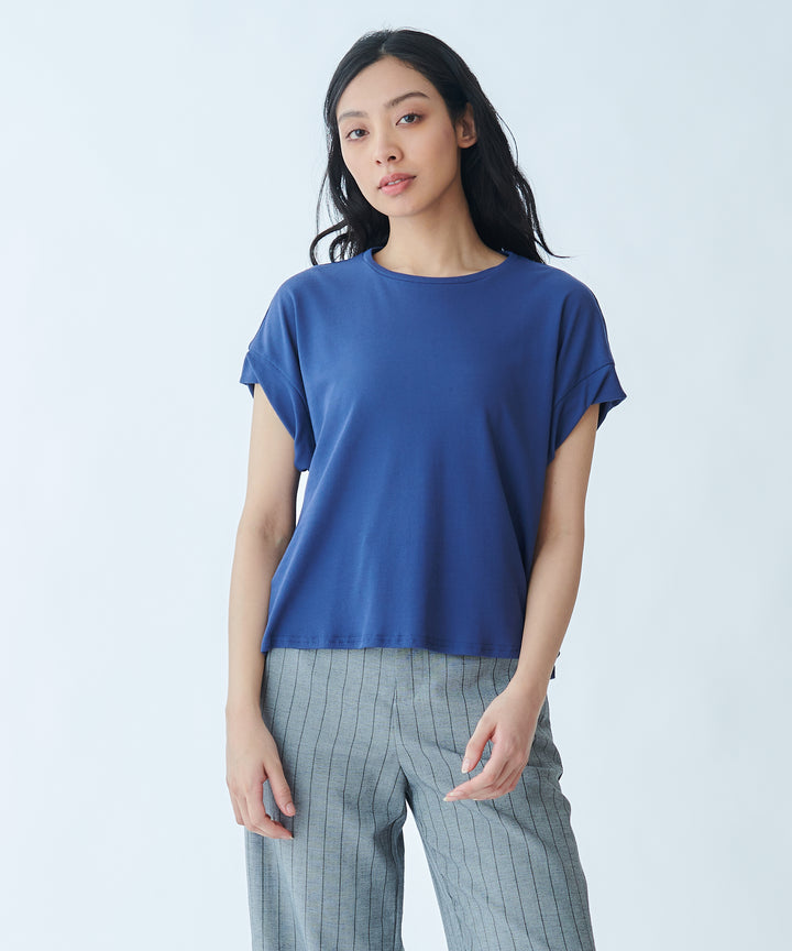 Cropped Crew Neck T-shirt