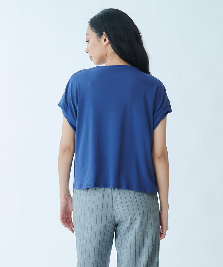 Cropped Crew Neck T-shirt