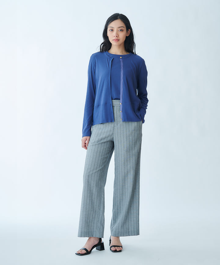 Cropped Crew Neck T-shirt