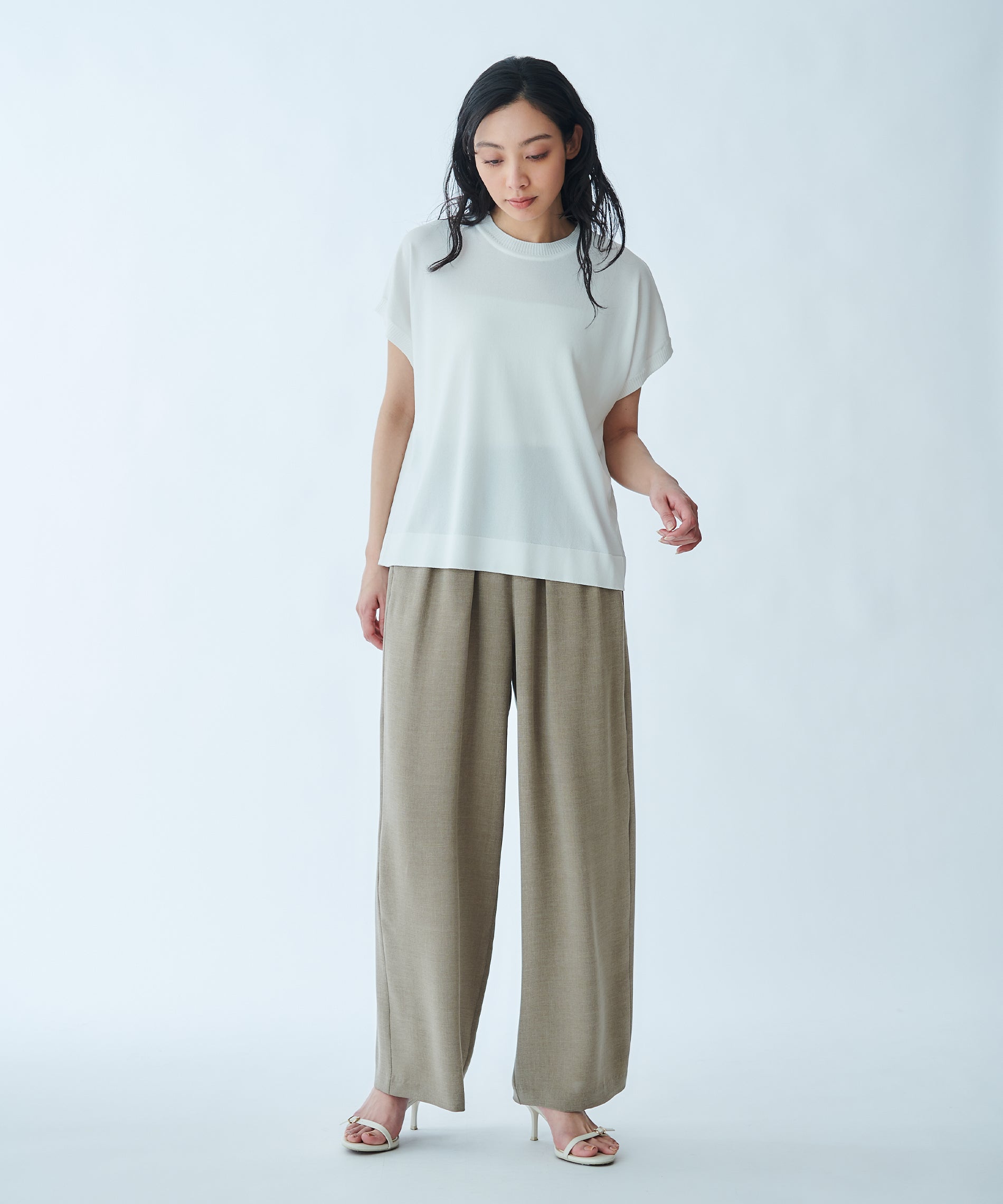 シアーニットプルオーバー – FACE SANS FARD
