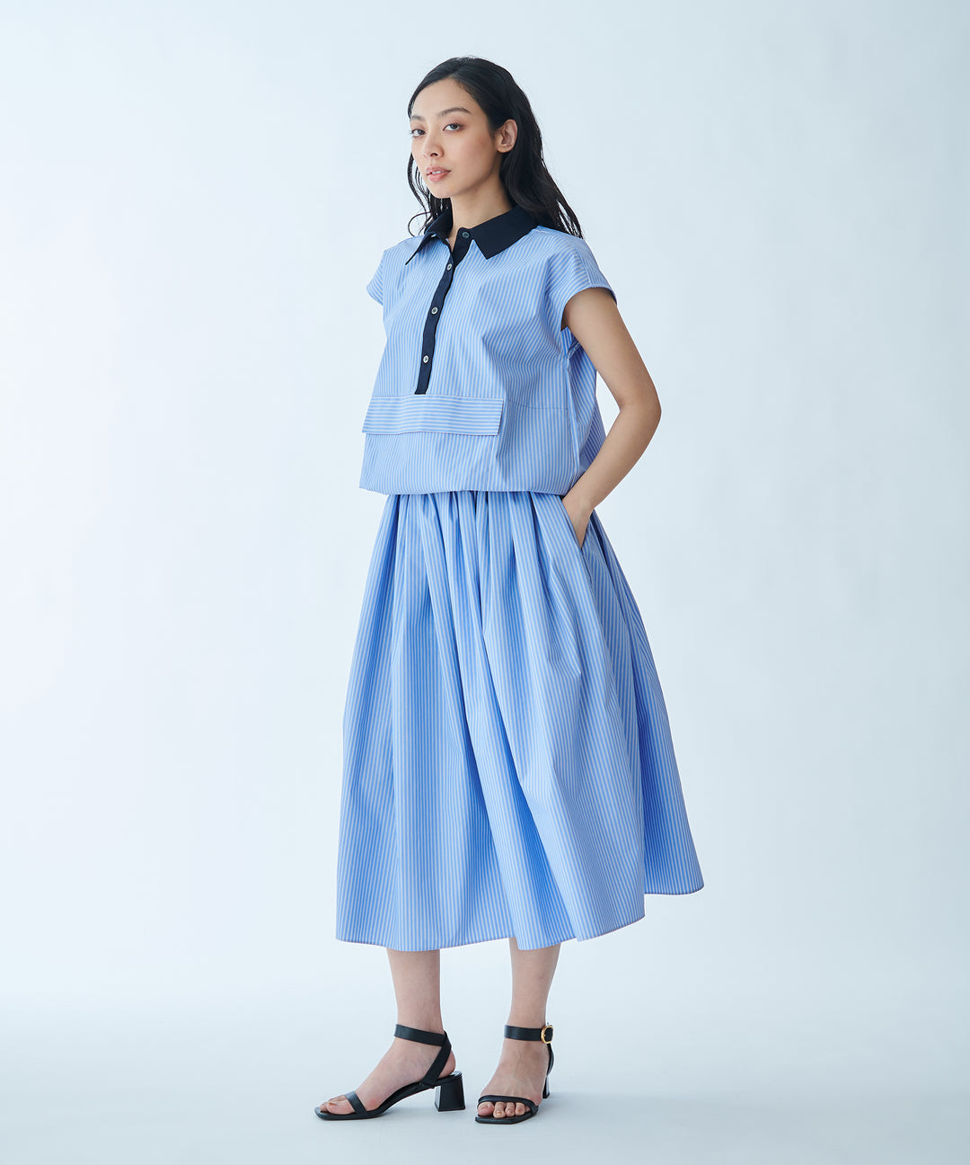 Voluminous Gathered Skirt