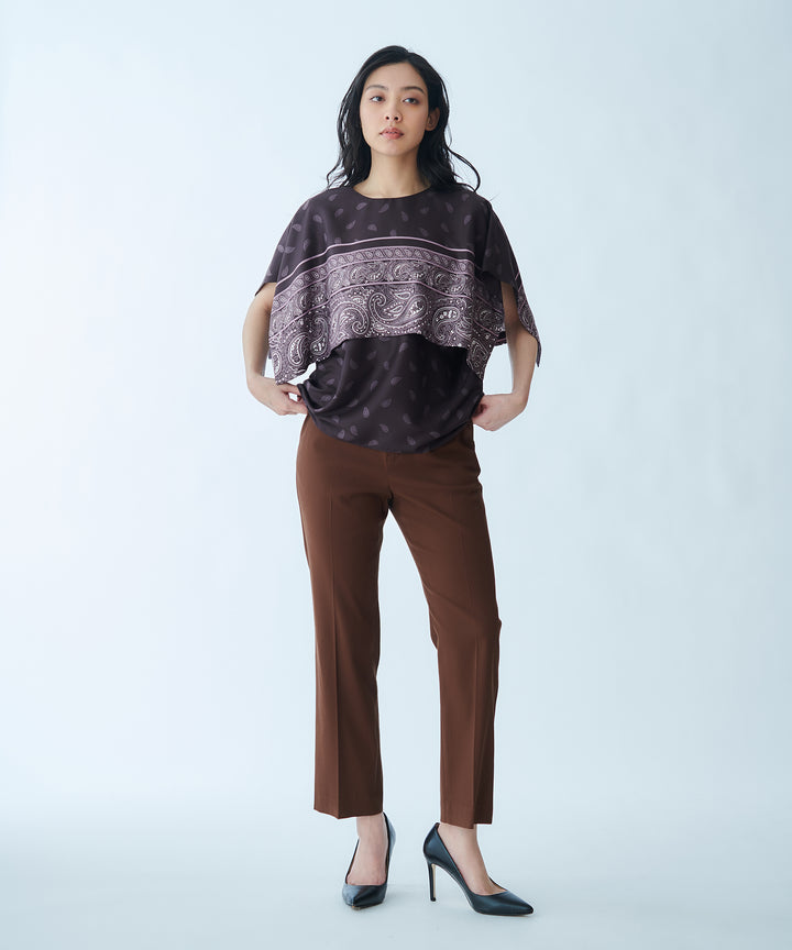 Tuck Straight Ankle Pants