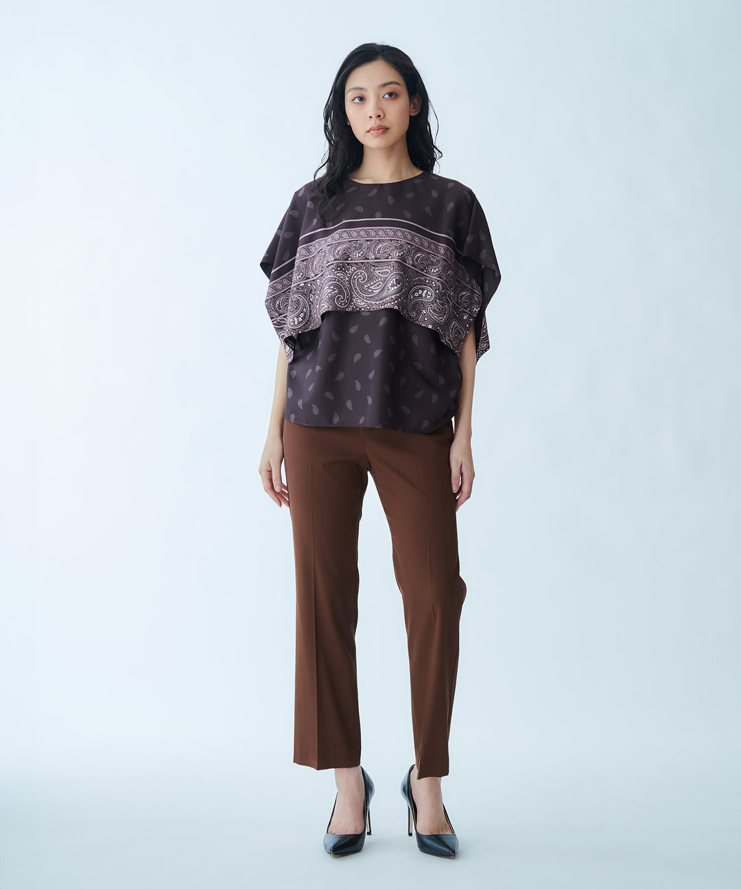 Paisley Design Blouse