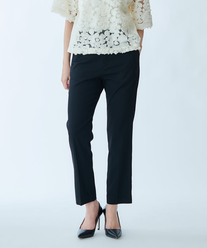 Tuck Straight Ankle Pants