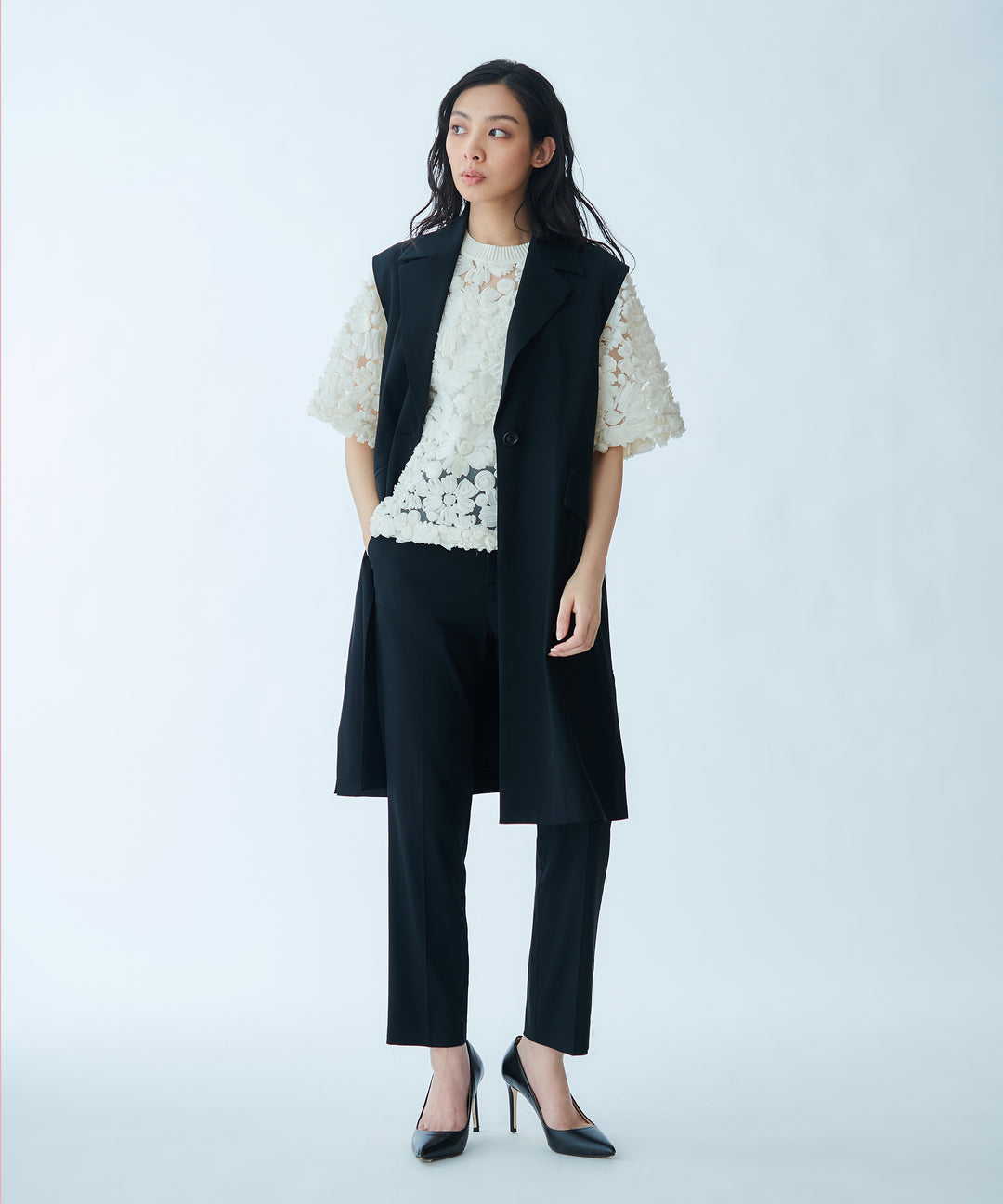 ロングジレベスト
