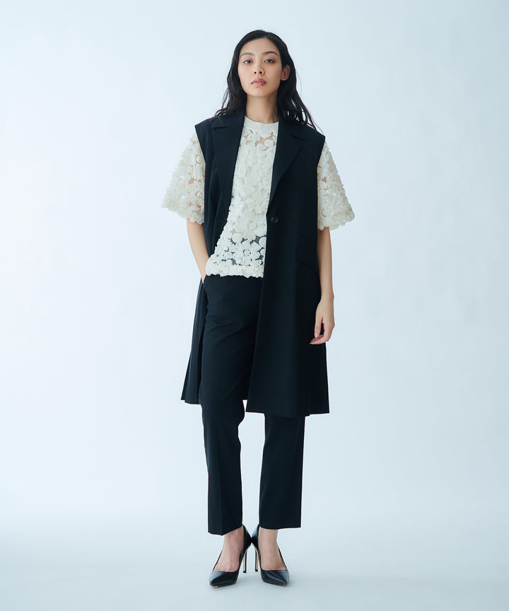Tuck Straight Ankle Pants
