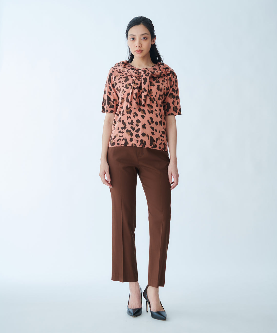 Tuck Straight Ankle Pants