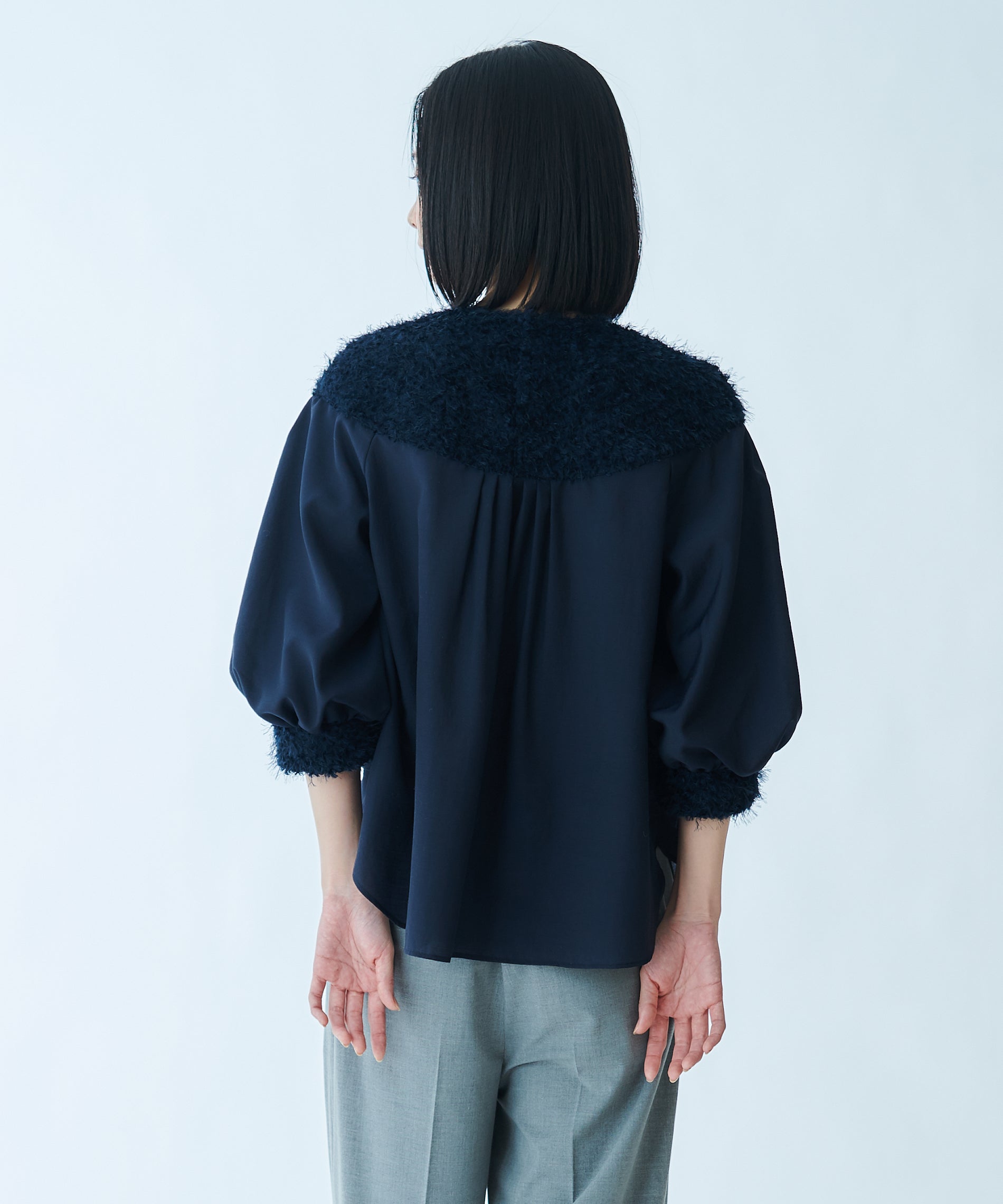 フェザードッキングブラウス – FACE SANS FARD