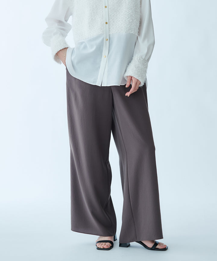 2WAYストレッチワイドストレートパンツ