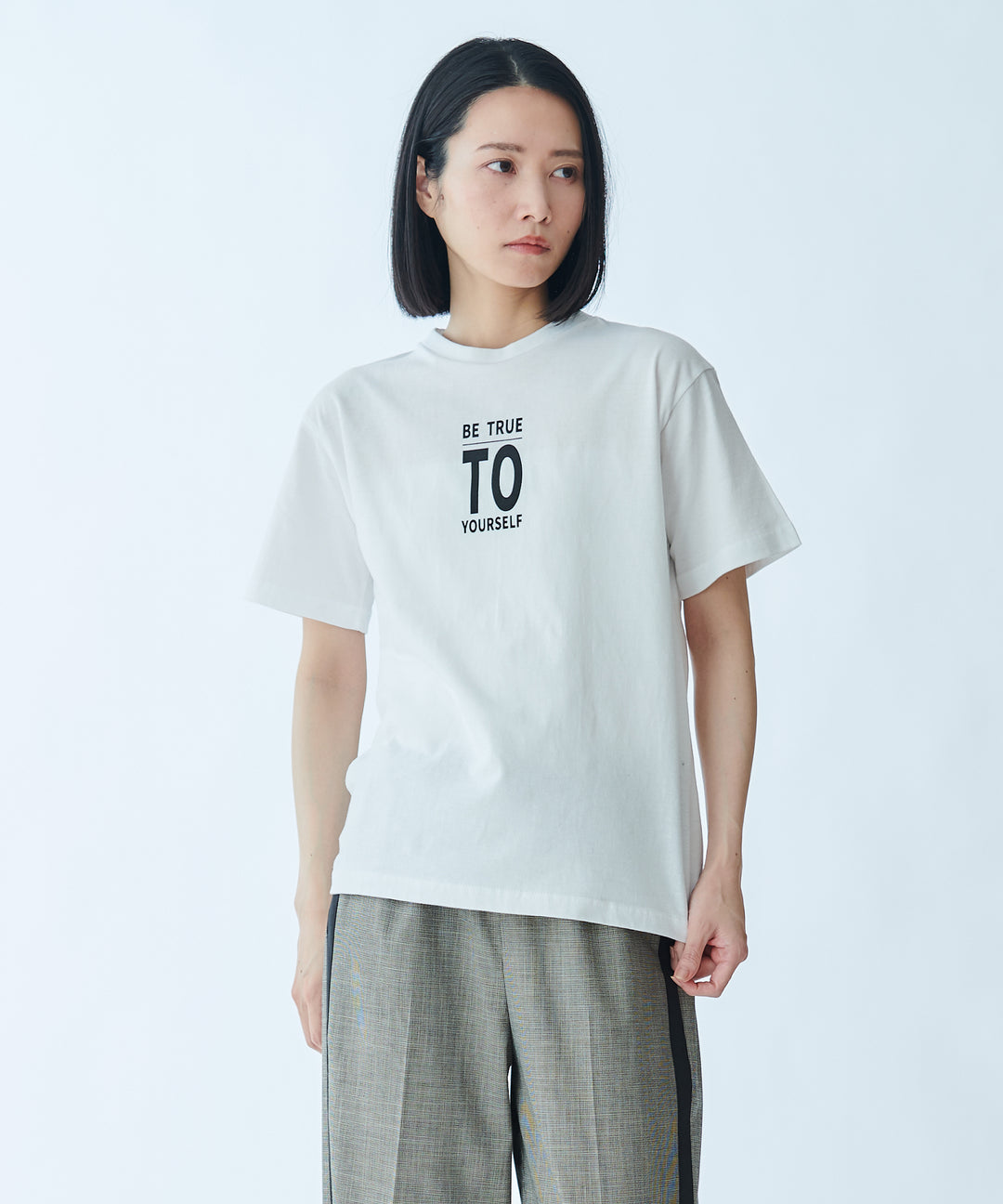 モデル H：165cm / 38 /ホワイト