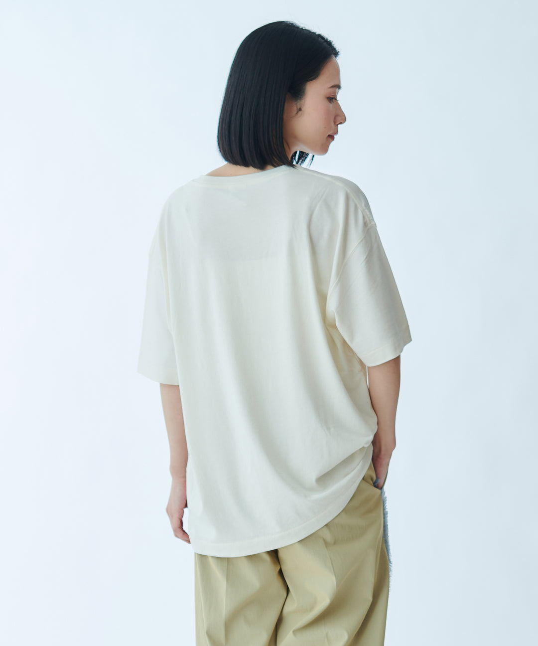 メッセージロゴプリントTシャツ