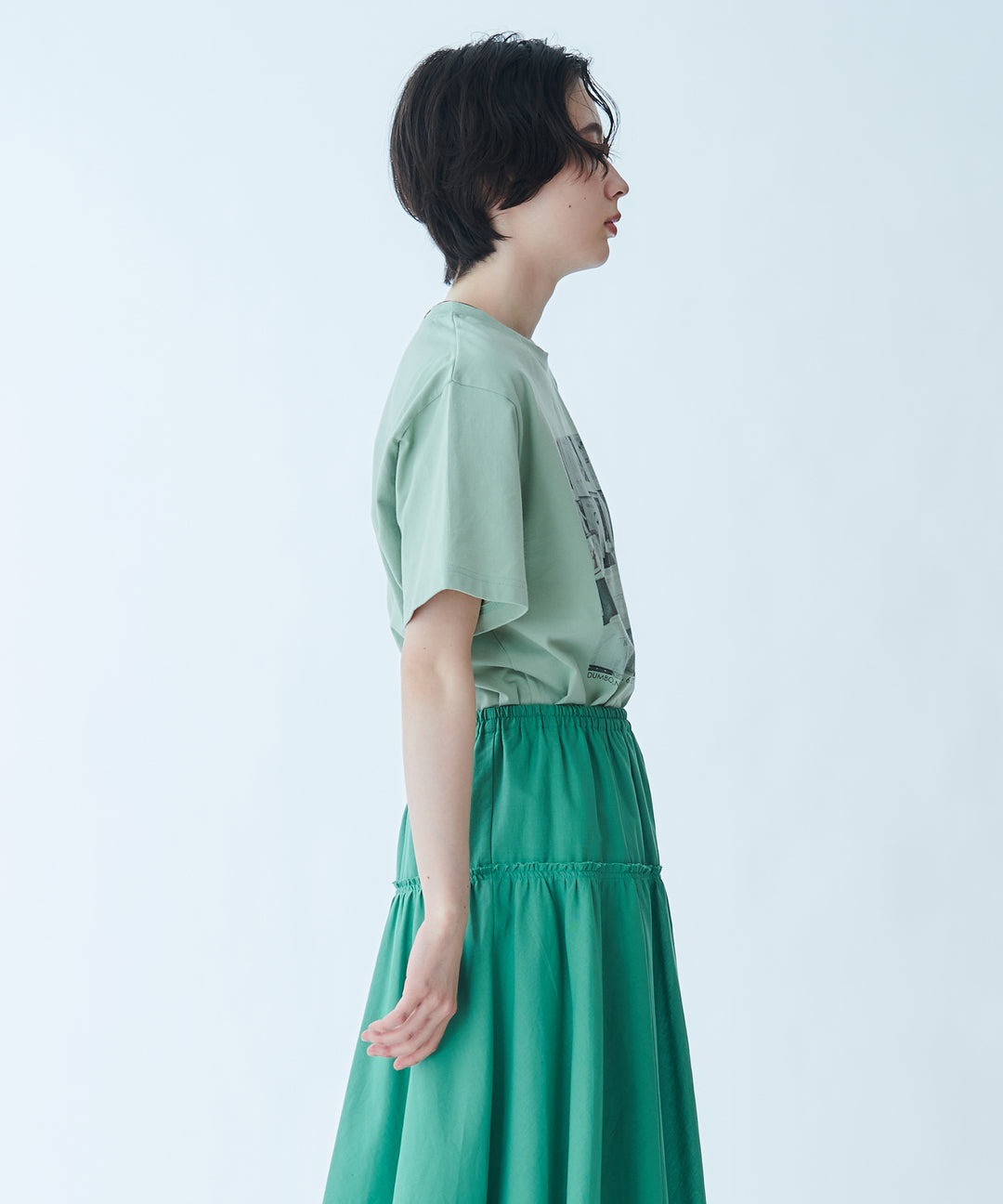フォトプリントコットンTシャツ