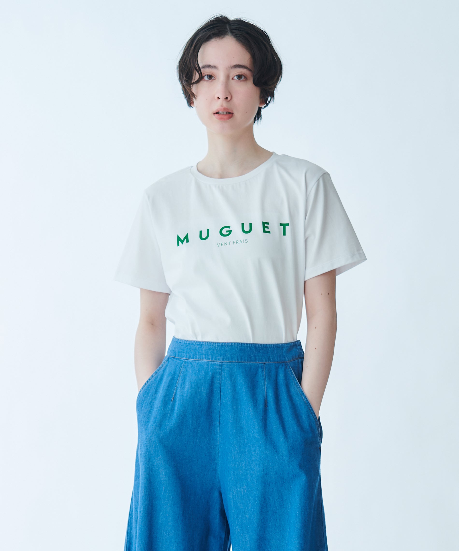 シルケット天竺ロゴTシャツ – FACE SANS FARD