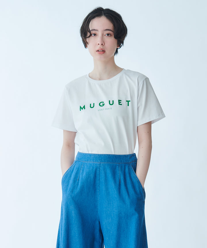 Mercerized Cotton Jersey Logo T-shirt