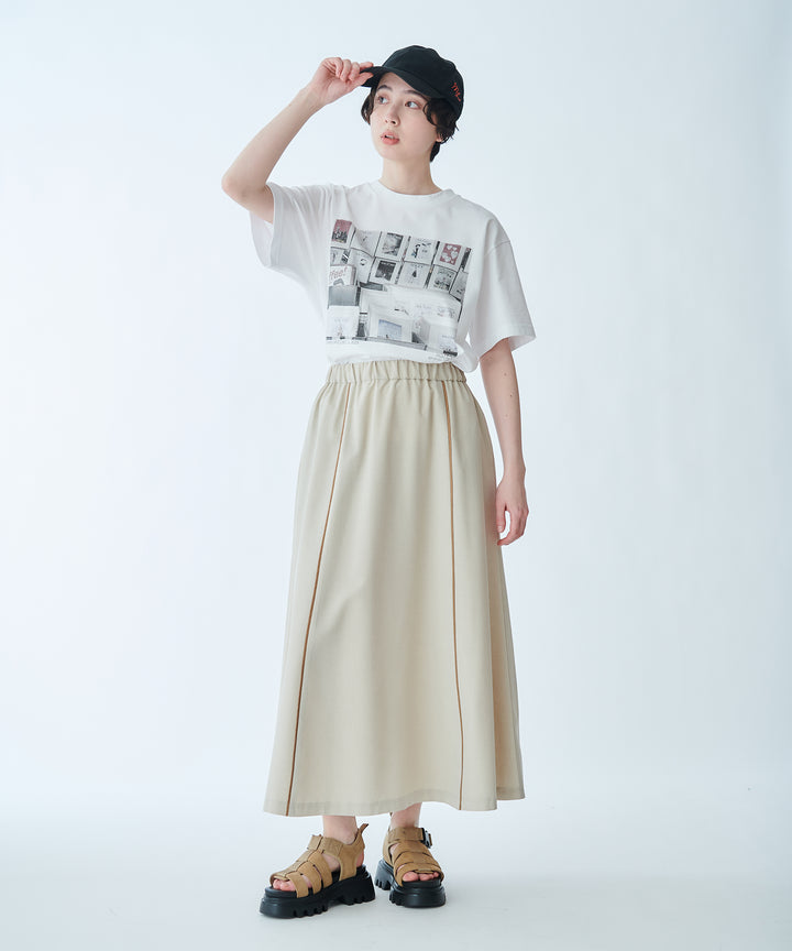 フォトプリントコットンTシャツ