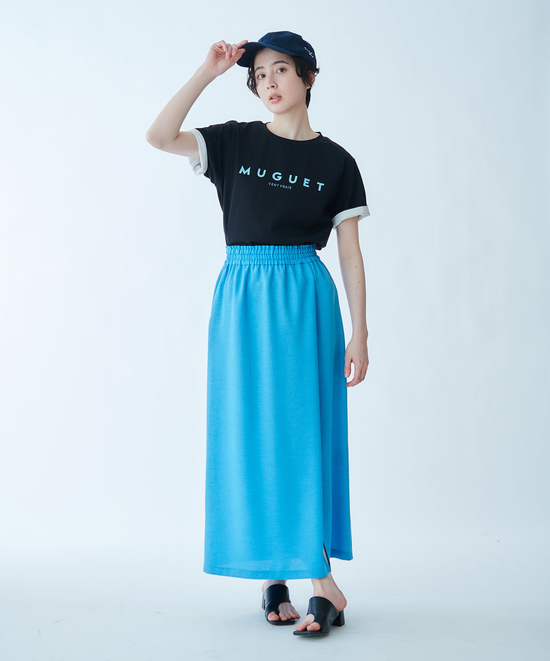 シルケット天竺ロゴTシャツ – FACE SANS FARD