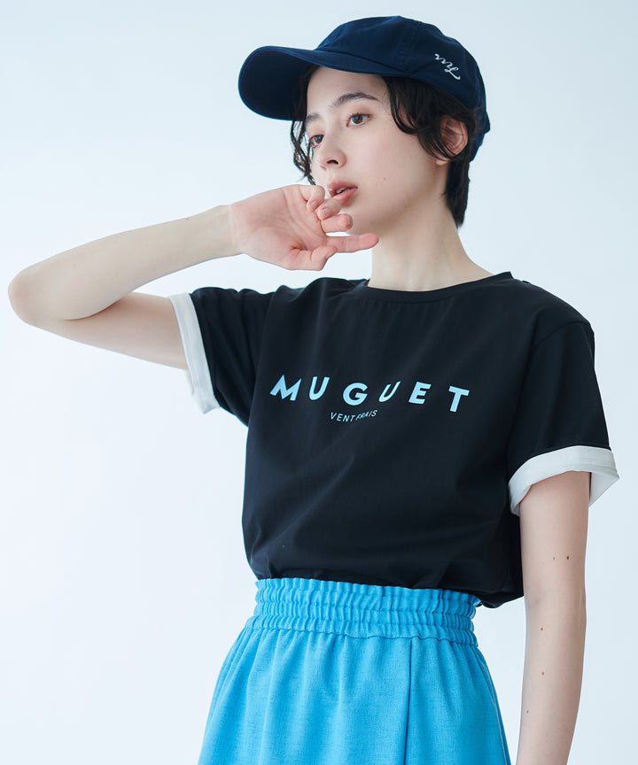 Mercerized Cotton Jersey Logo T-shirt