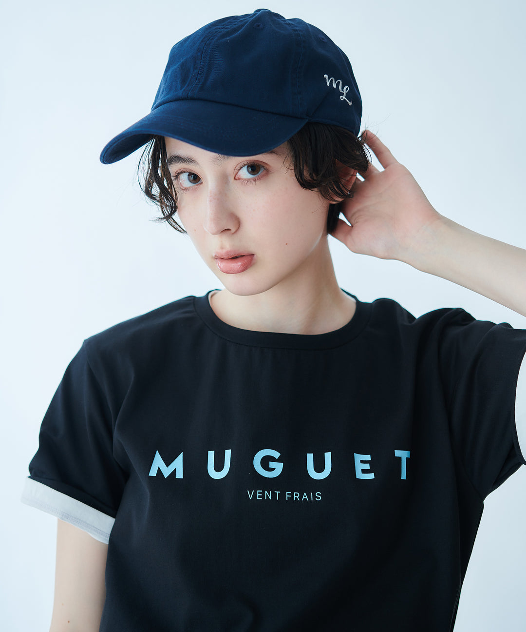 Mercerized Cotton Jersey Logo T-shirt