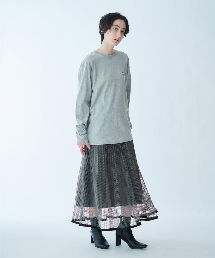 ロゴプリントロングスリーブTシャツ
