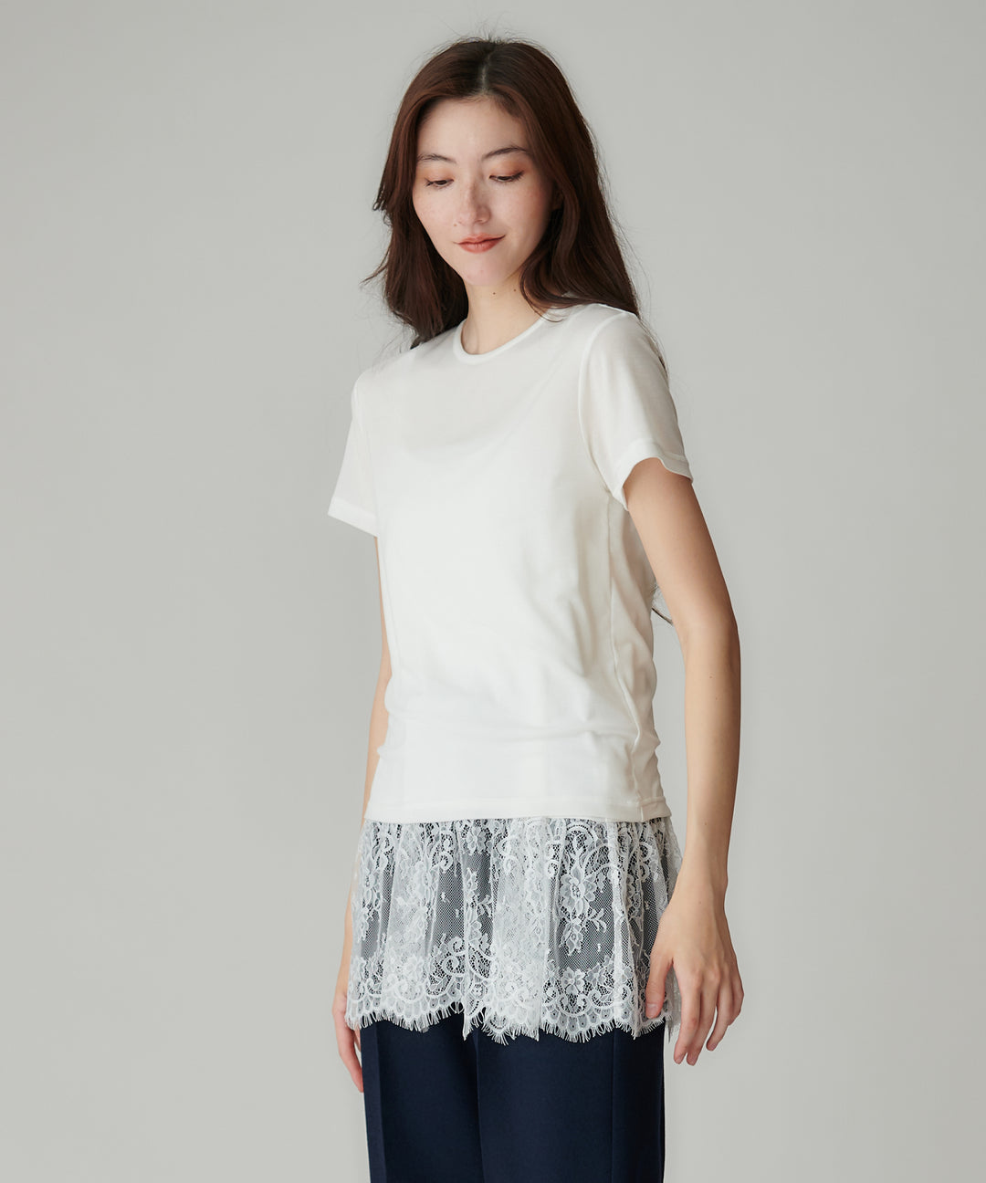 シアーフライスハーフスリーブTシャツ