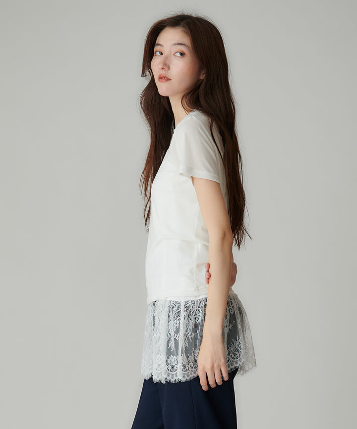 シアーフライスハーフスリーブTシャツ