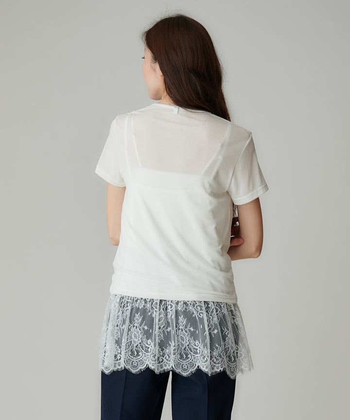 シアーフライスハーフスリーブTシャツ