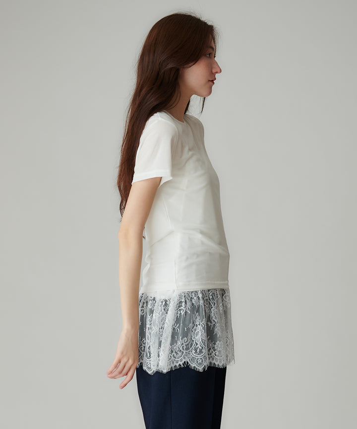 シアーフライスハーフスリーブTシャツ