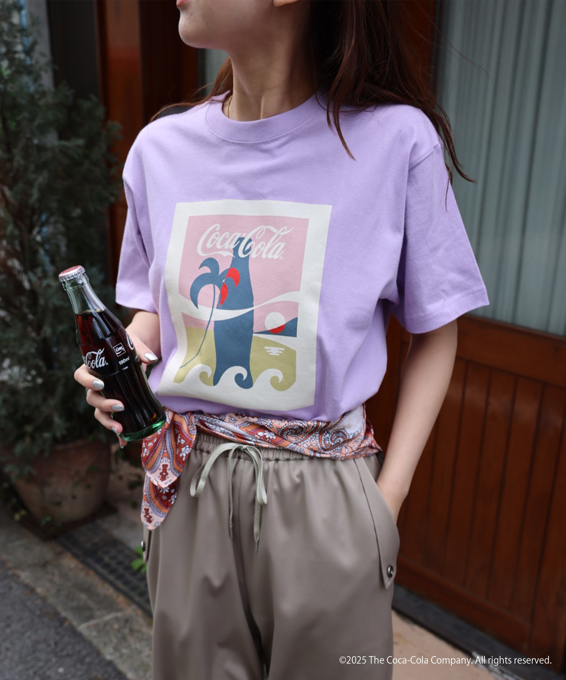 コカ・コーラ トロピカルアートプリント Tシャツ – FACE SANS FARD