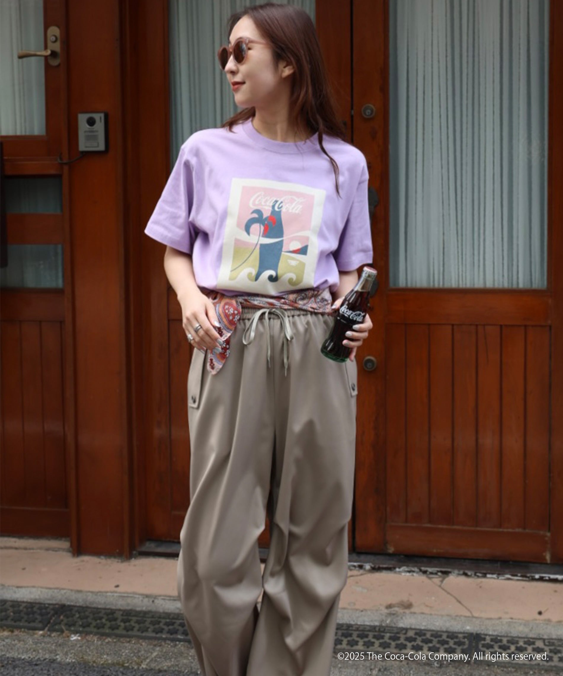 コカ・コーラ トロピカルアートプリント Tシャツ – FACE SANS FARD