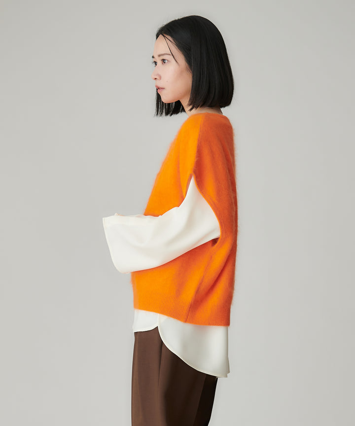 ウールカシミヤニットベスト