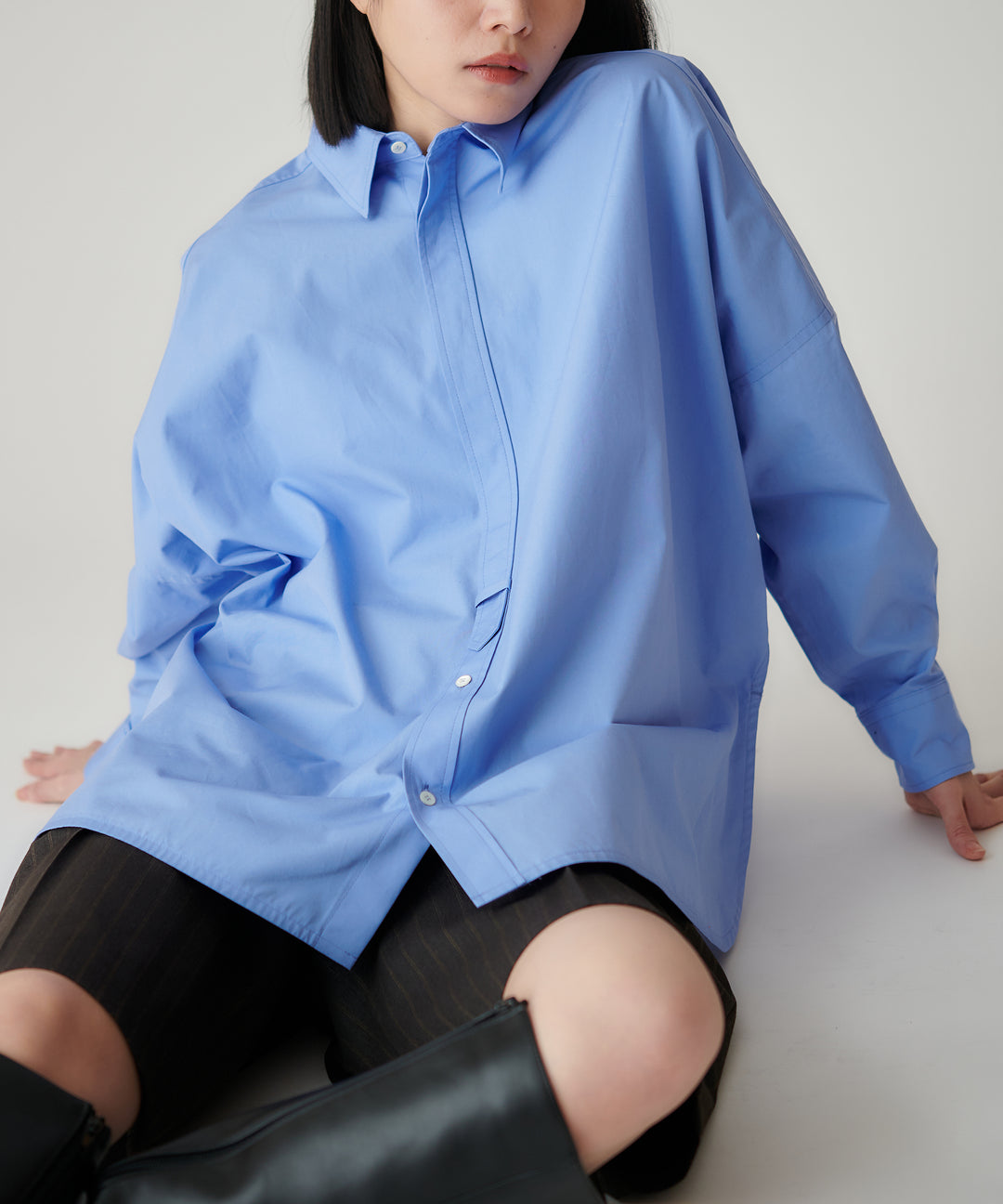 165cm / 38 / ブルー