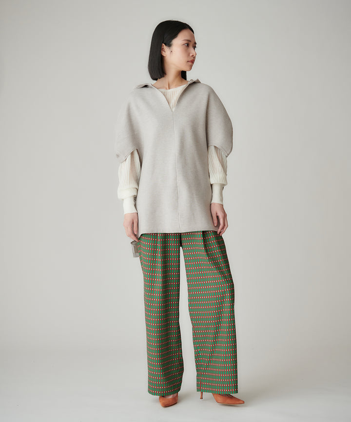 カシミヤブレンドシアーニット