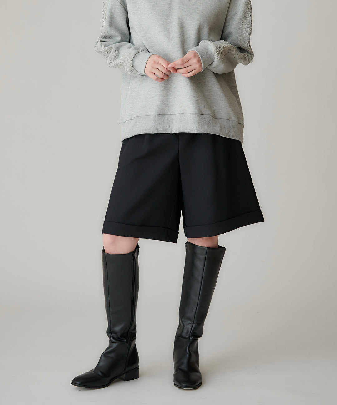 シャークツイードハーフパンツ