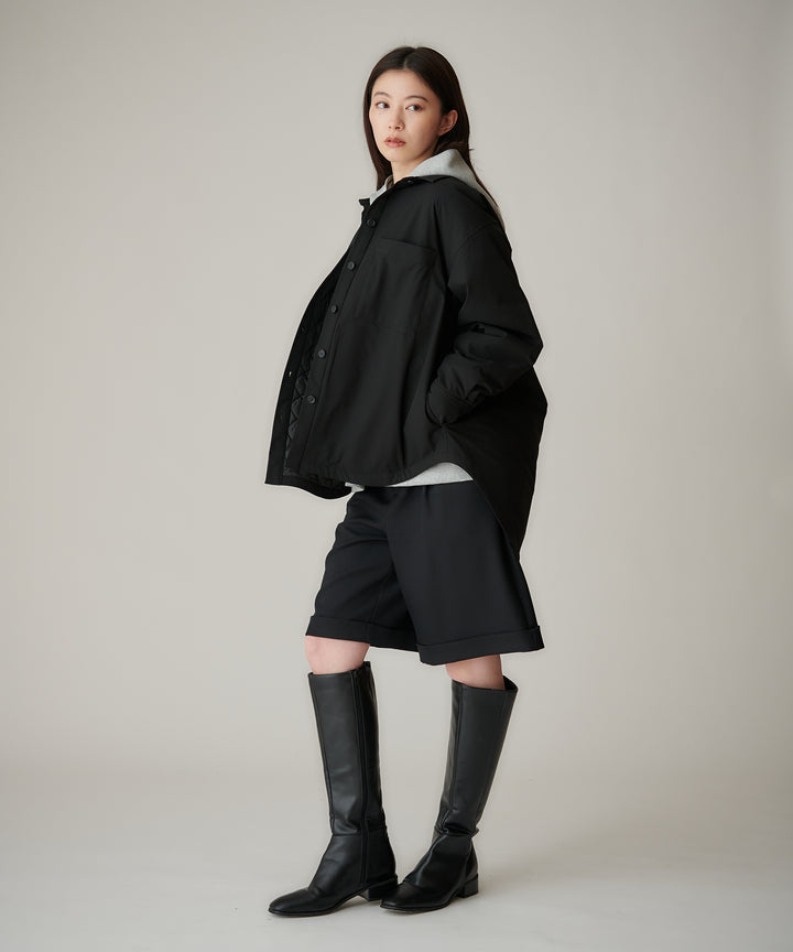 キルティングシャツジャケット