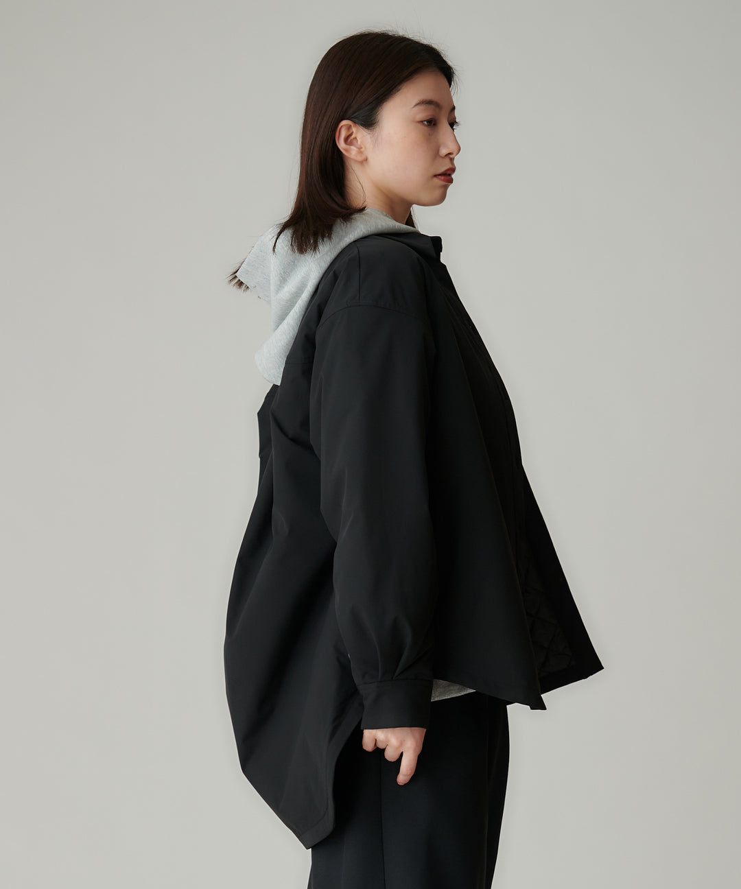 キルティングシャツジャケット