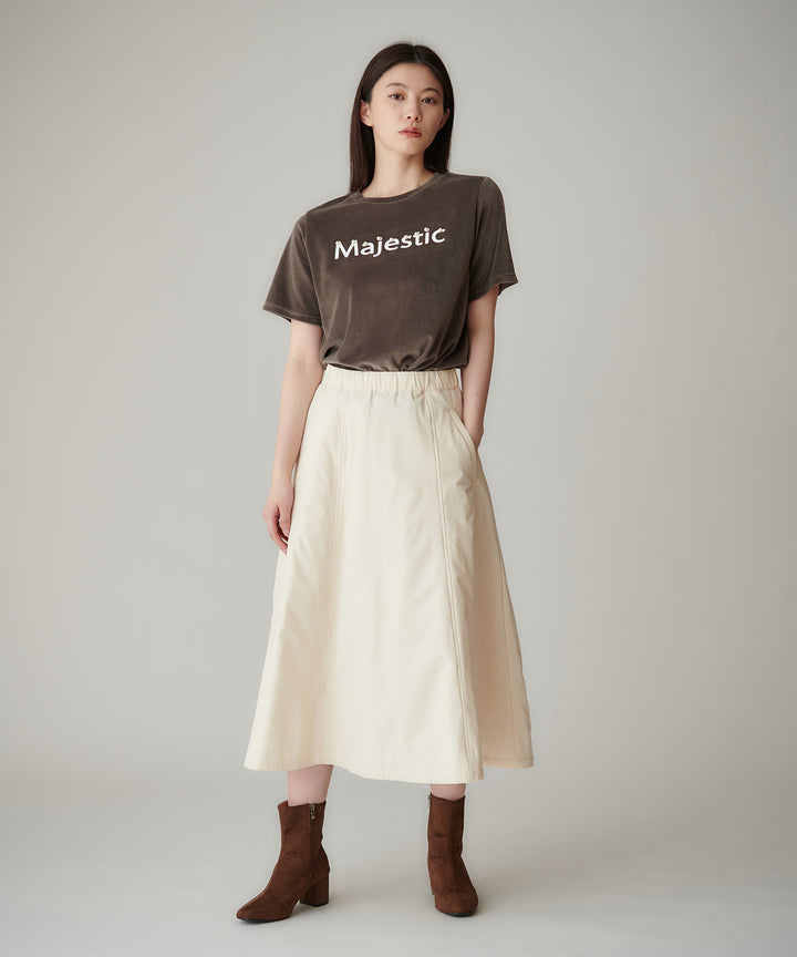 パールロゴベロアTシャツ