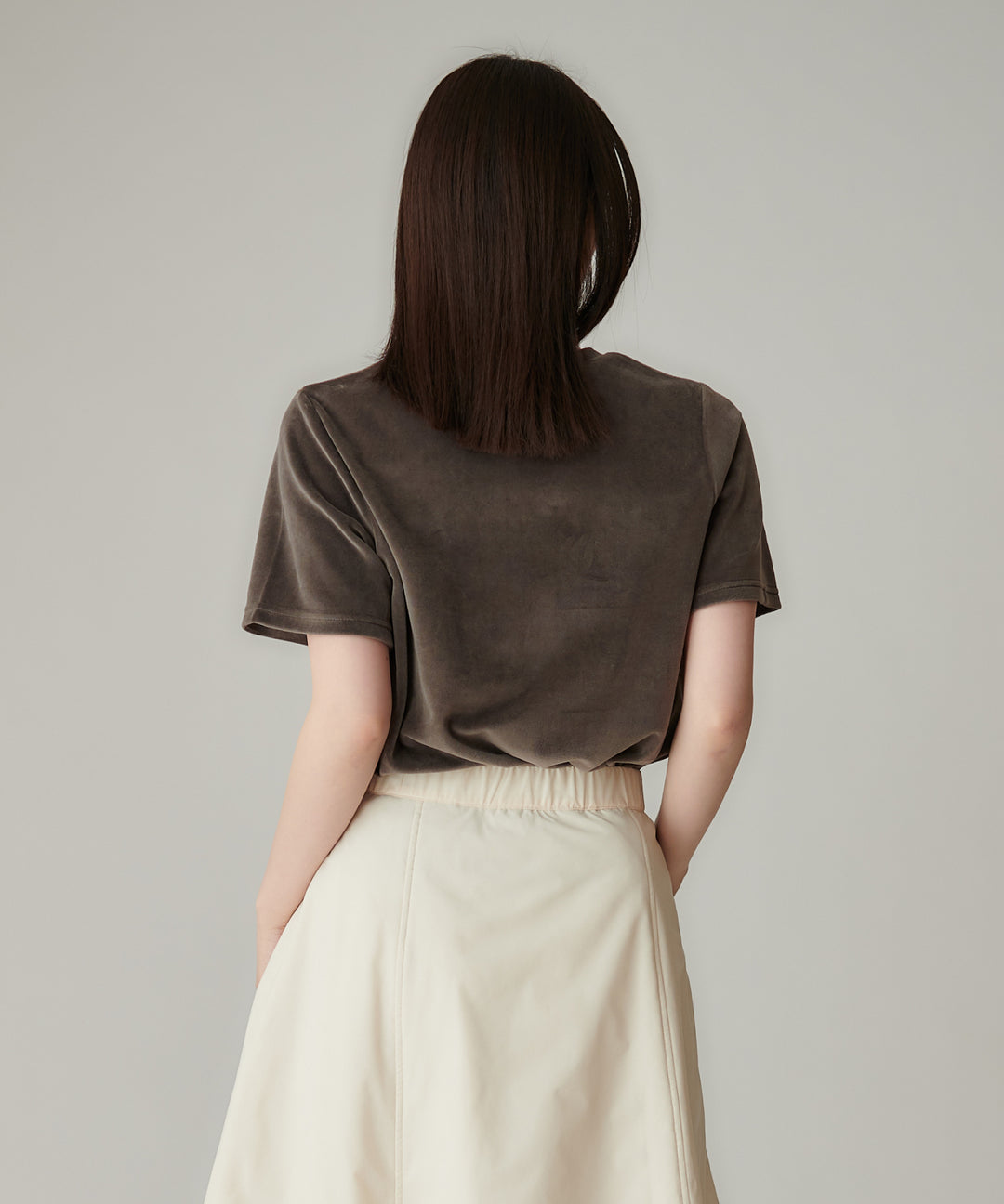 パールロゴベロアTシャツ