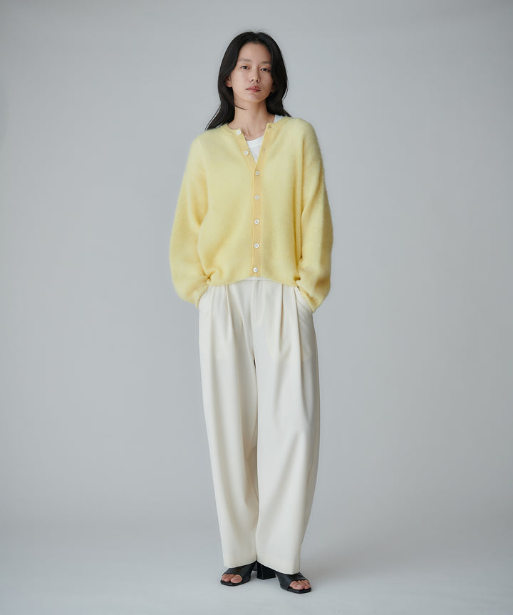 2WAYストレッチ バレルシルエットパンツ