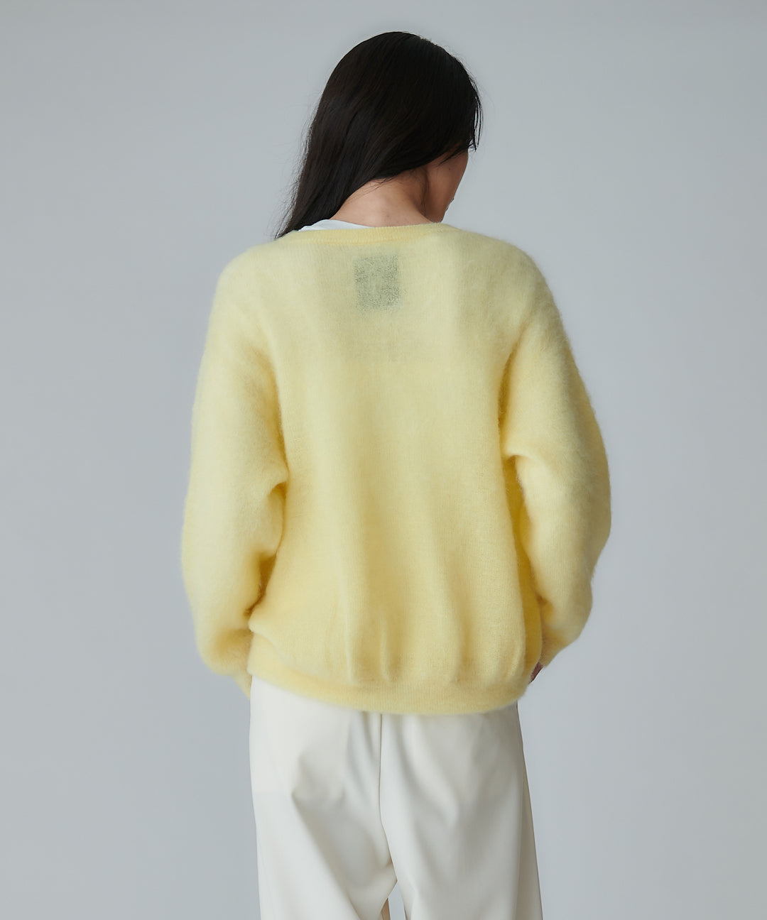 スーパーキッドモヘヤ カーディガン