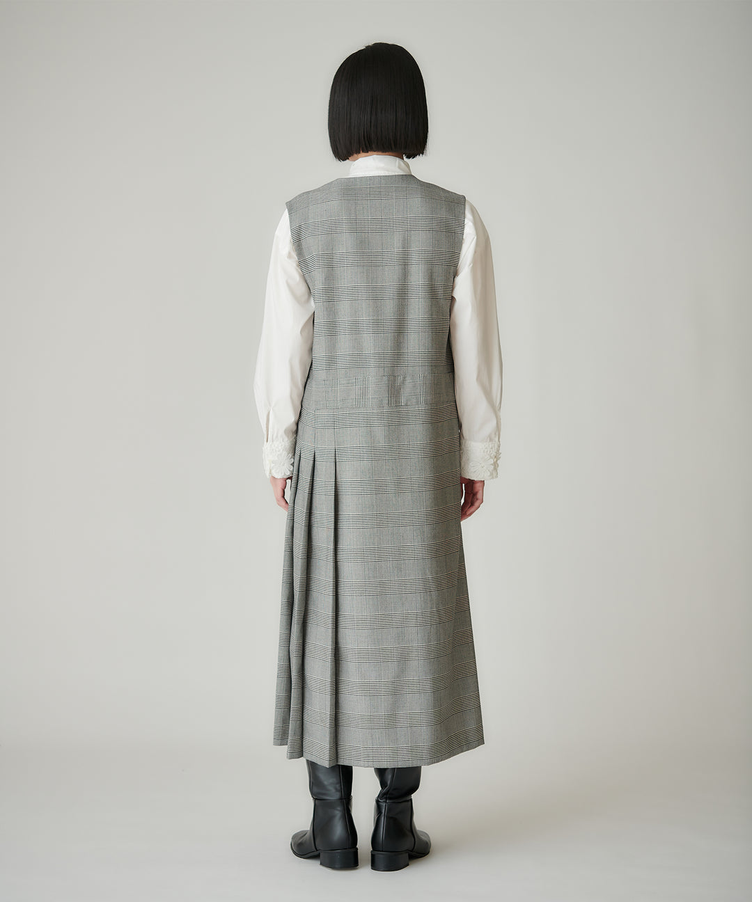 アシンメトリーデザインワンピース